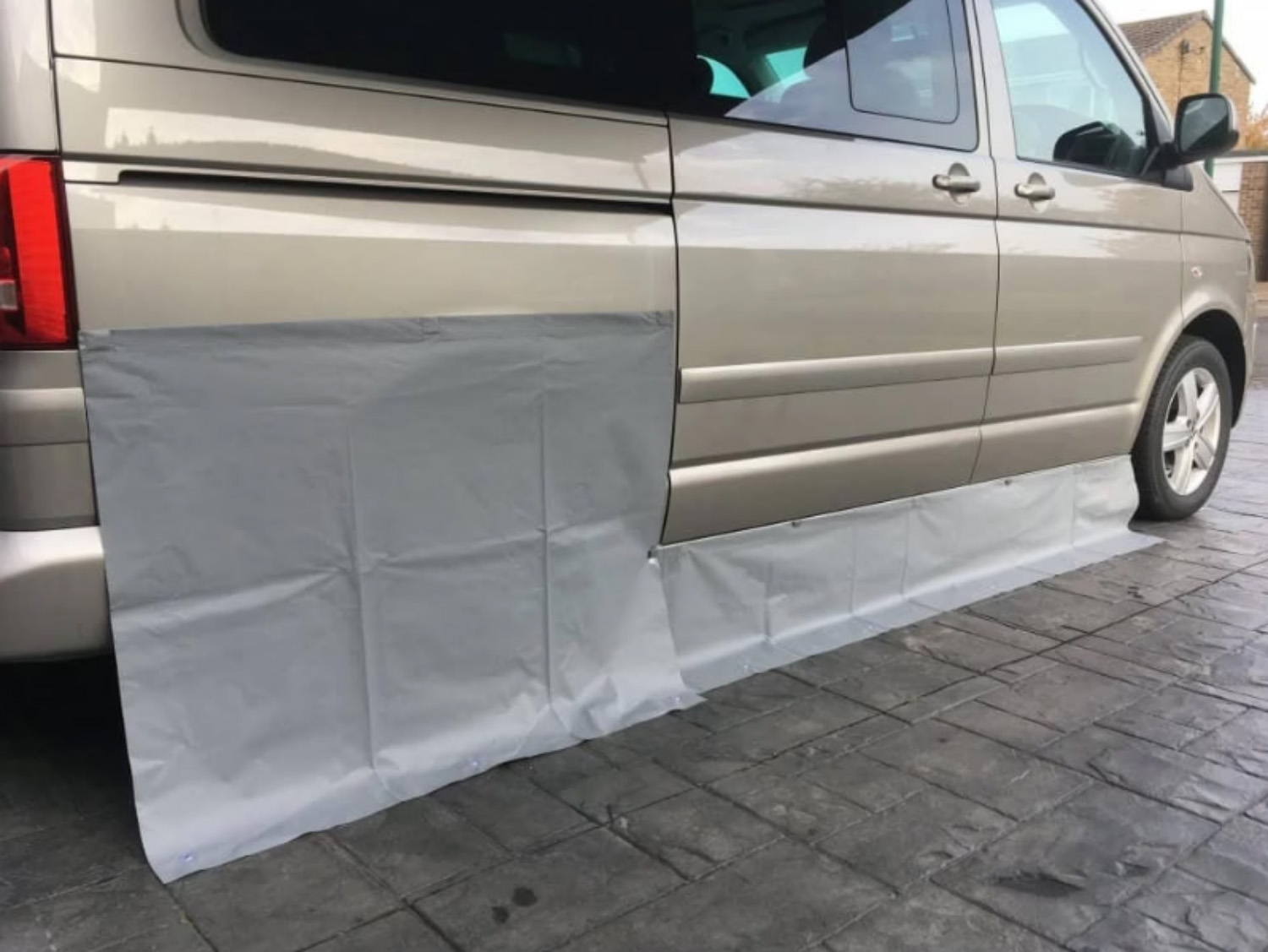Skirts - Ein Set wasserdichtes Wohnmobil-Markisen-Zugrock-Set mit Radlaufabdeckungen,