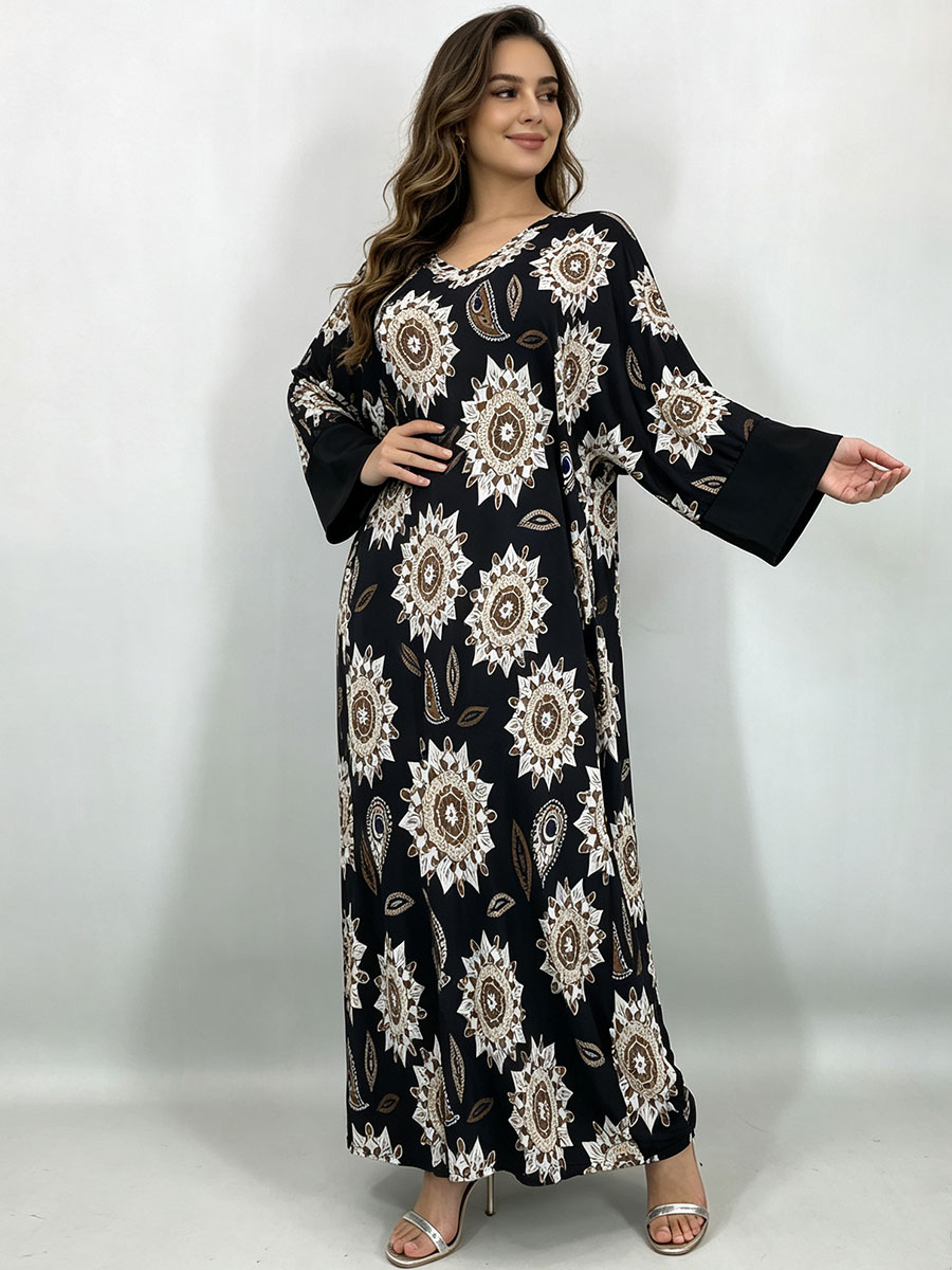 Maxikleid in Übergröße für Dam – Boho Summer Beach Maxi Dress Bewertung und Preis