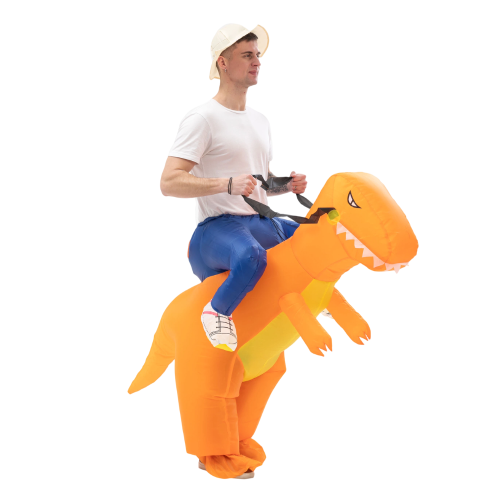 Aufblasbares Dinosaurier-Kostü – Dresses Bewertung und Preis