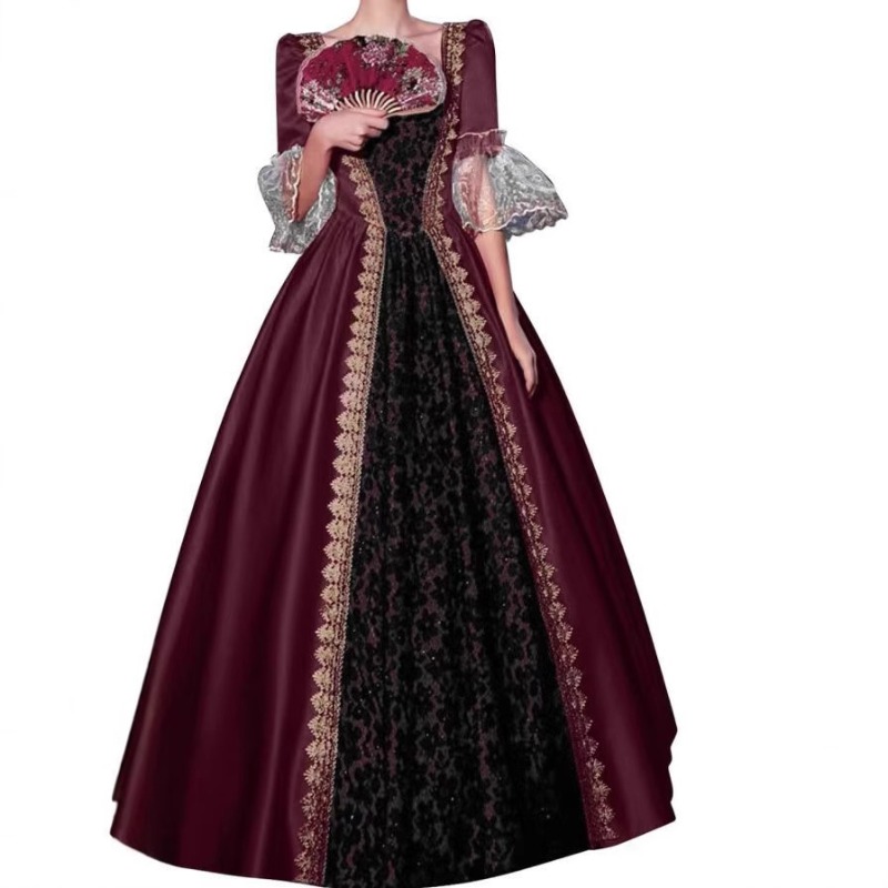 S-5XL Damen Neues Mittelalterl – Dresses Bewertung und Preis
