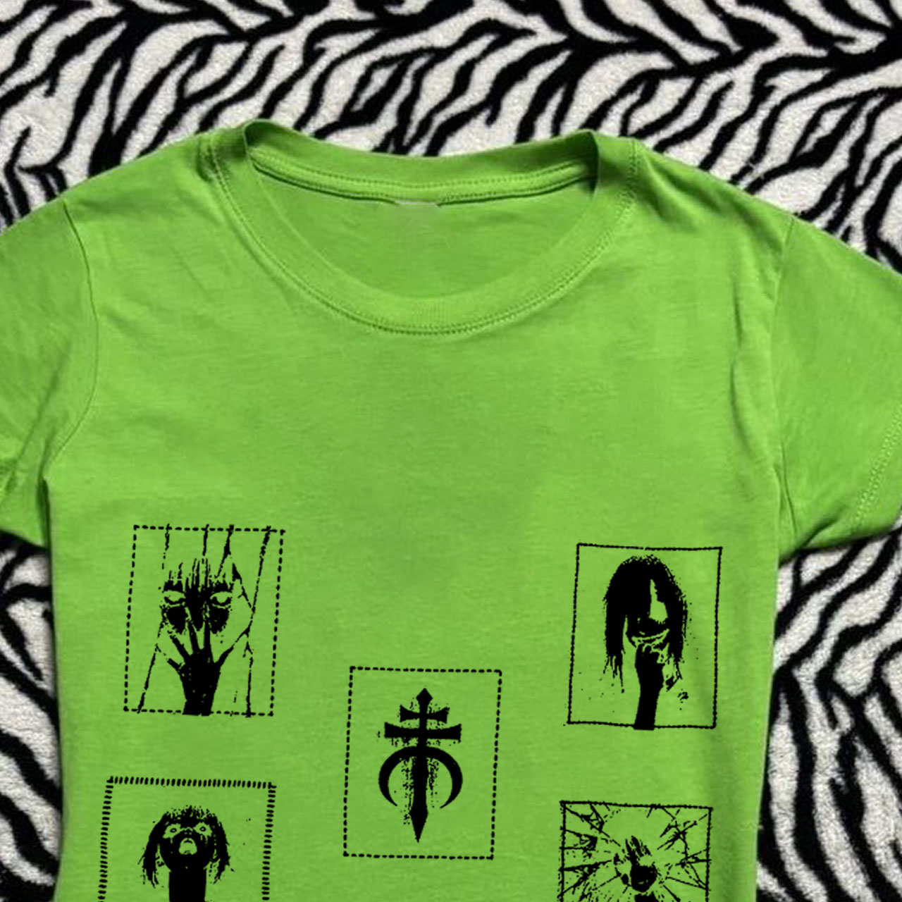 2000er Vintage Damen Crop Top  – Y2K Graphic Baby Tee Crop Bewertung und Preis