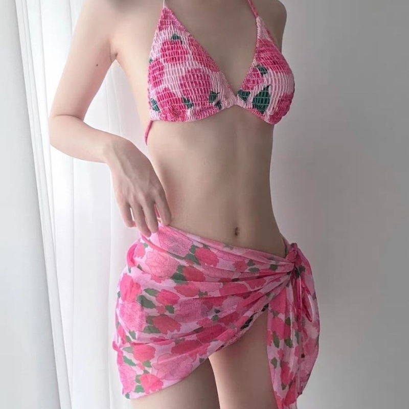 Neues Modisches Geripptes Blum – Swimwear Bewertung und Preis