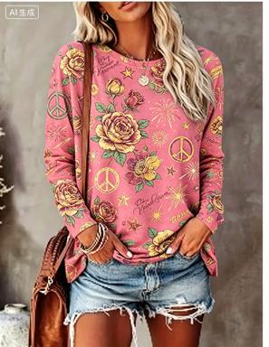 Damen Langarm-T-Shirt mit Hipp – Blouses Bewertung und Preis