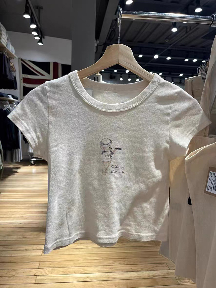 Engel Baby Grafik schlanke T-S – Y2K Graphic Baby Tee Crop Bewertung und Preis