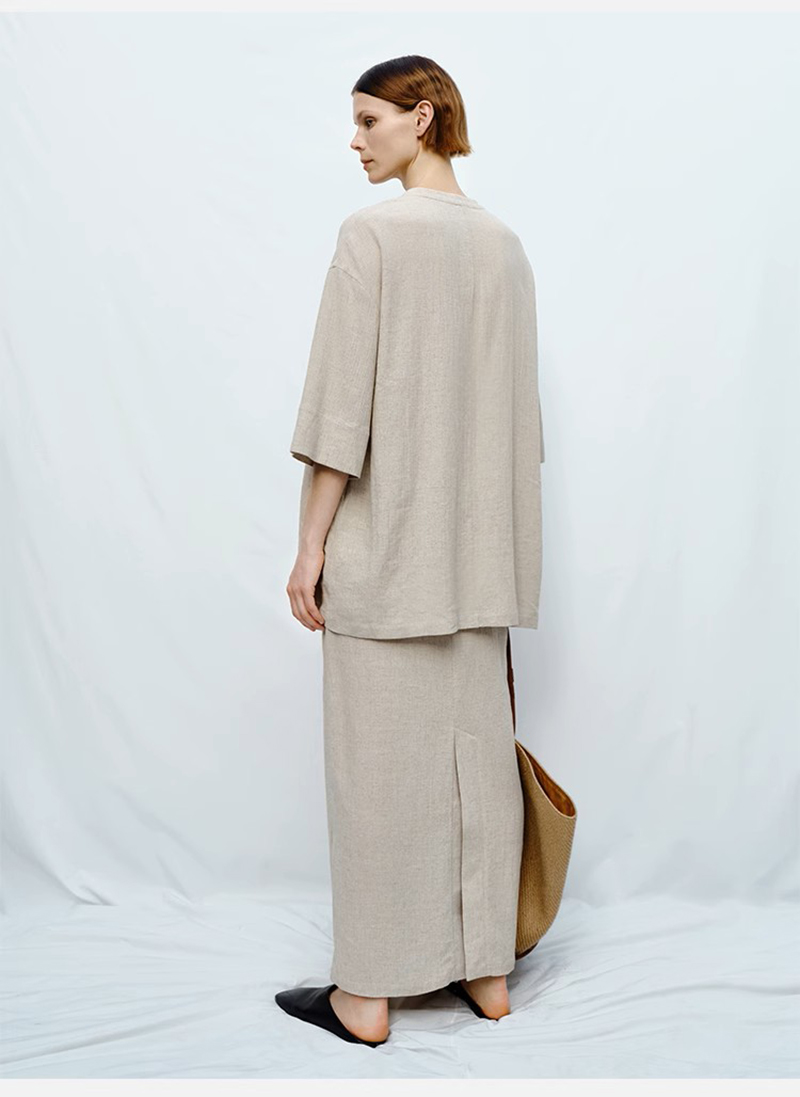 Hochwertiger Leinen-Damenanzug – Skirts Bewertung und Preis