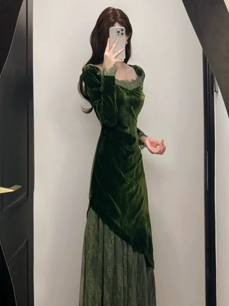Französisches Vintage-elegante – French Vintage Floral Midi Dress Bewertung und Preis